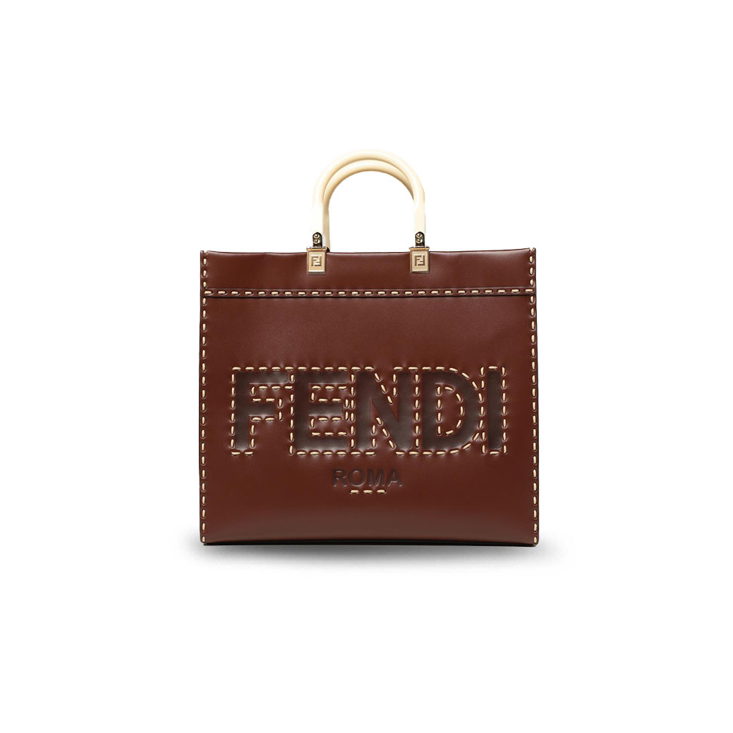 FENDI SUNSHINE SHOPPER TOTE LEATHER MEDIUM (36*30*15cm) 